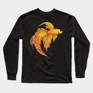 Gold Fish Long Sleeve T-Shirt